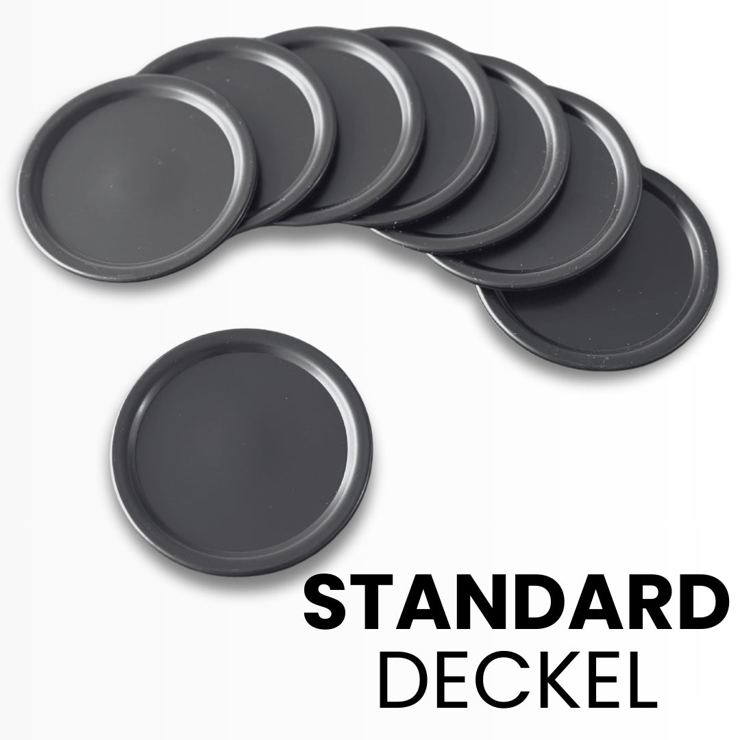 Kreidetafel-Deckel für 500ml Gläser (12er-Set)